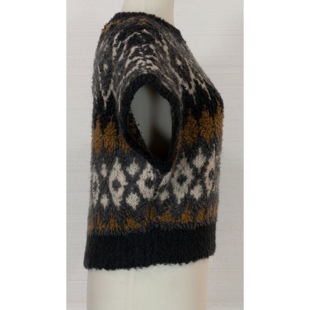 $4500 BRUNELLO CUCINELLI CASHMETE BLEND SEQUIN FUZZY SWEATER 2022 COLLECTION XS - Picture 8 of 10